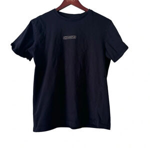 Chipotle Employee Shirt Black Fast Food Organic Cotton Unisex Medium